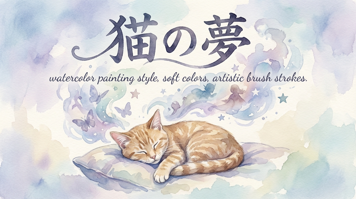 猫の夢の意味とは?色や行動別に夢占いが示す暗示を徹底解説!