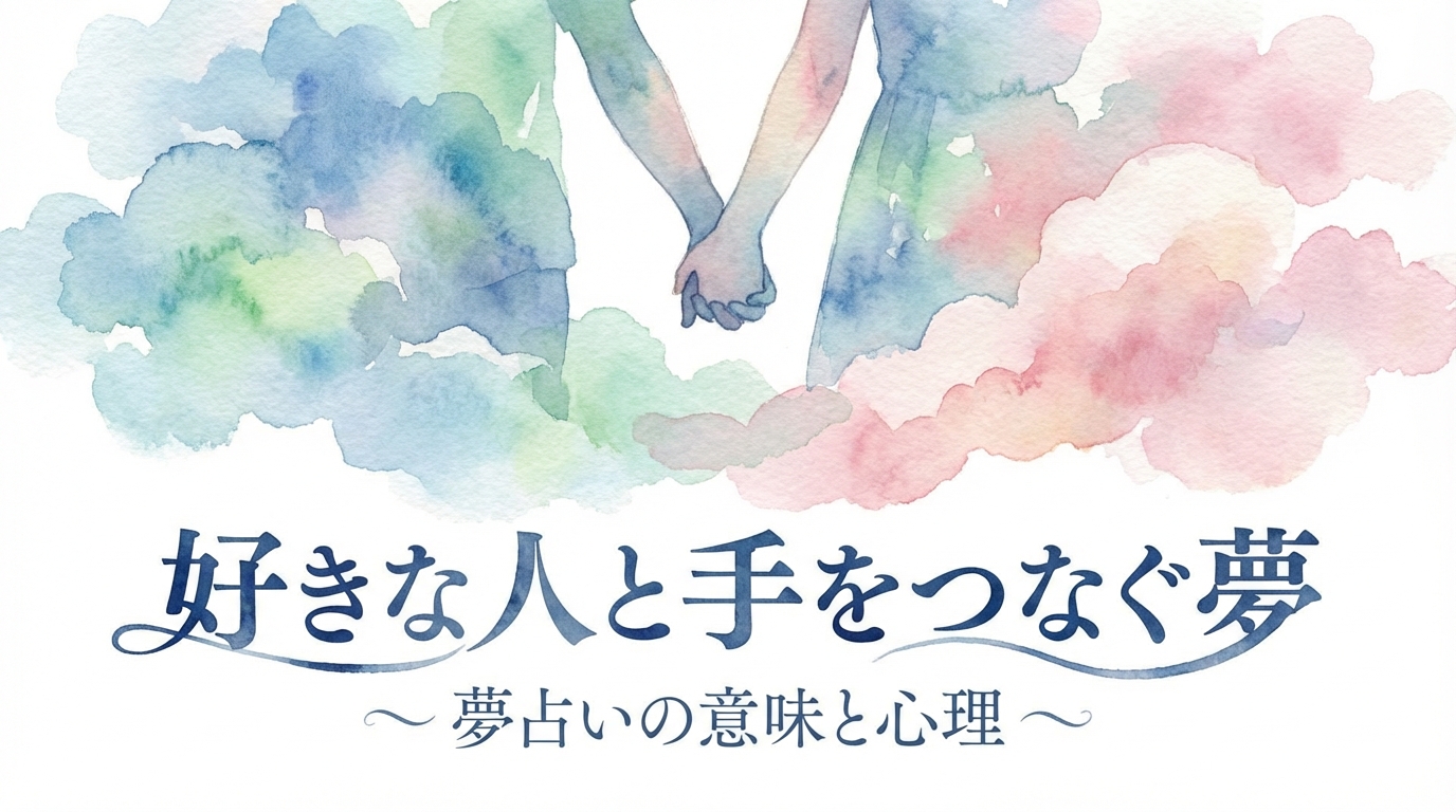 好きな人と手をつなぐ夢の意味とは？夢占いが示す恋愛運と心理を徹底解説！