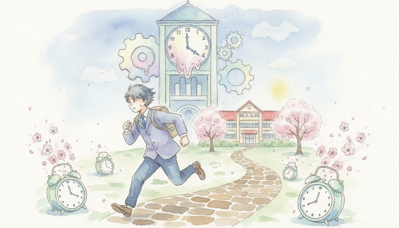 学校に遅刻する夢の基本的な意味