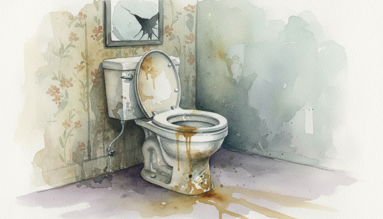 汚いトイレの夢が示す基本的な意味