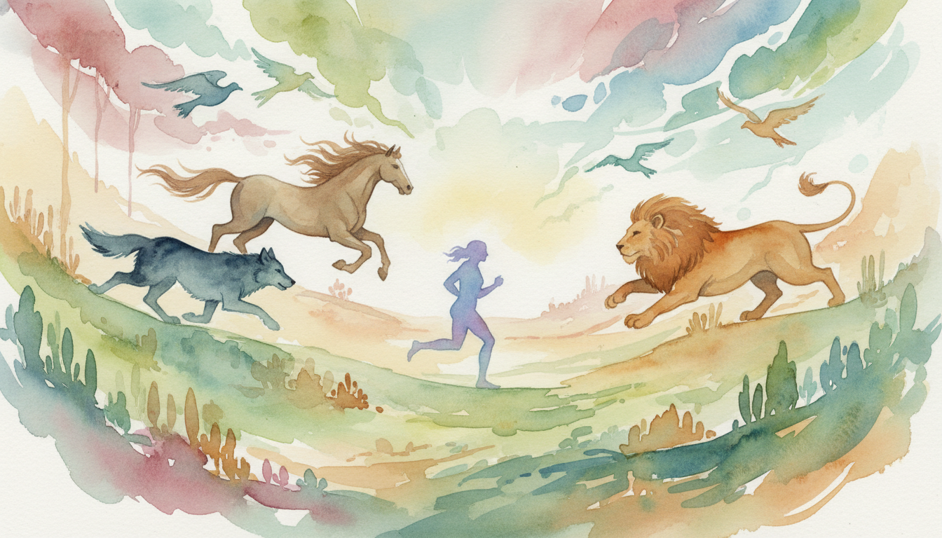 動物に追いかけられる夢の基本的な意味