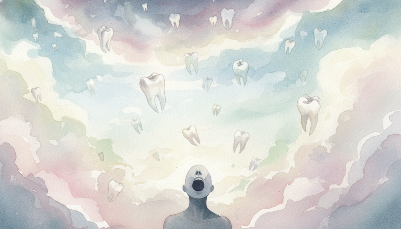 歯が全部抜ける夢の基本的な意味