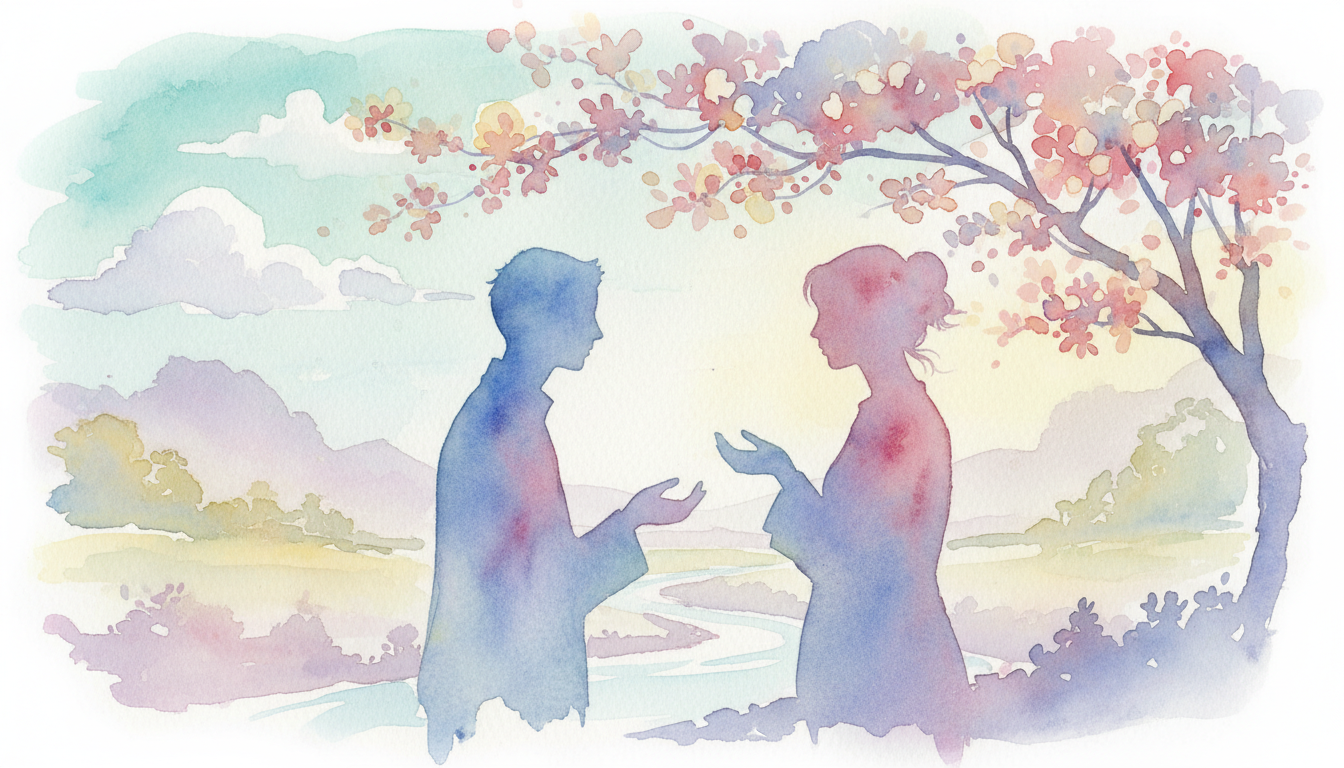 好きな人と話す夢の基本的な意味