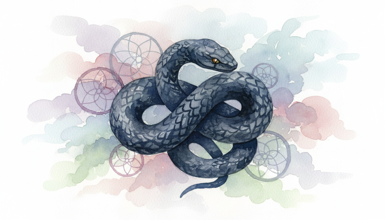 黒い蛇の夢が持つ基本的な意味