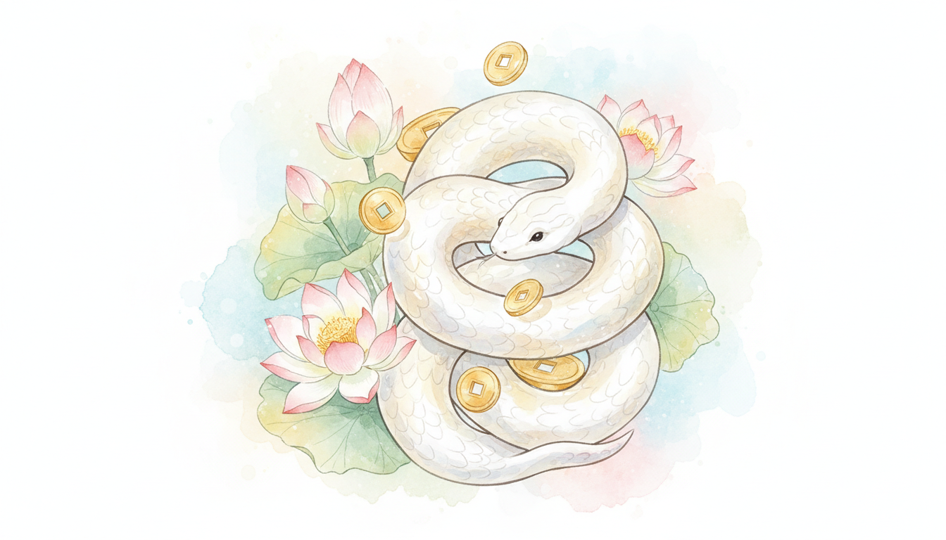 状況別で見る白い蛇の夢の詳しい意味