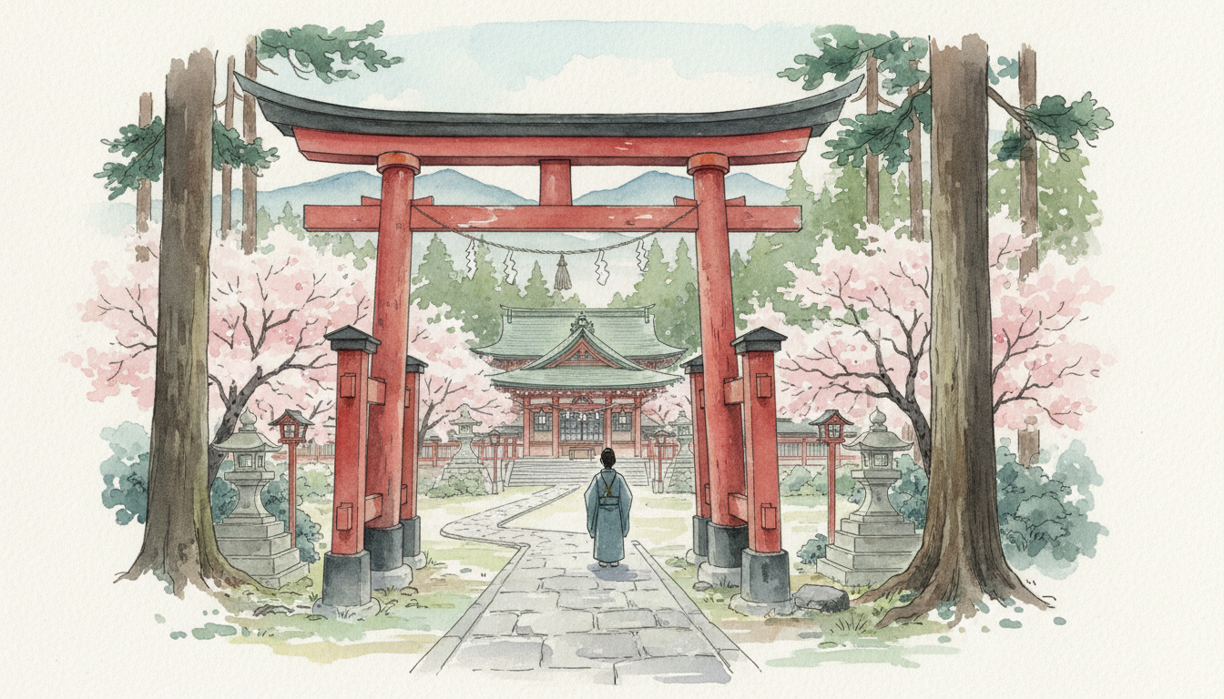 神社にお参りする夢の基本的な意味